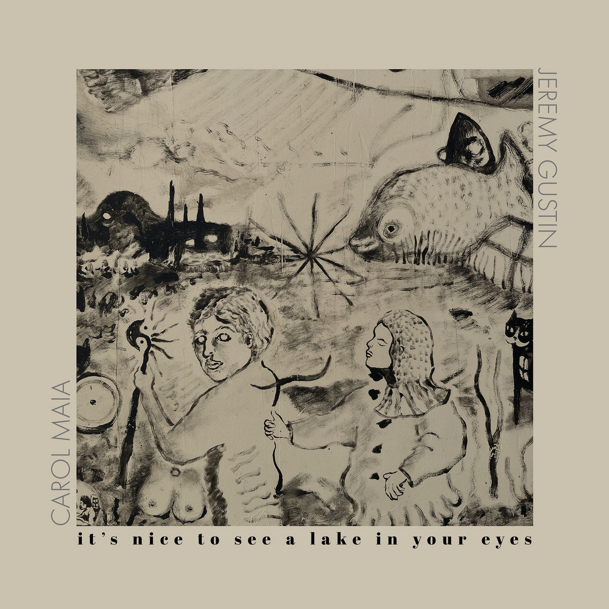 Carol Maia & Jeremy Gustin - it's nice to see a lake