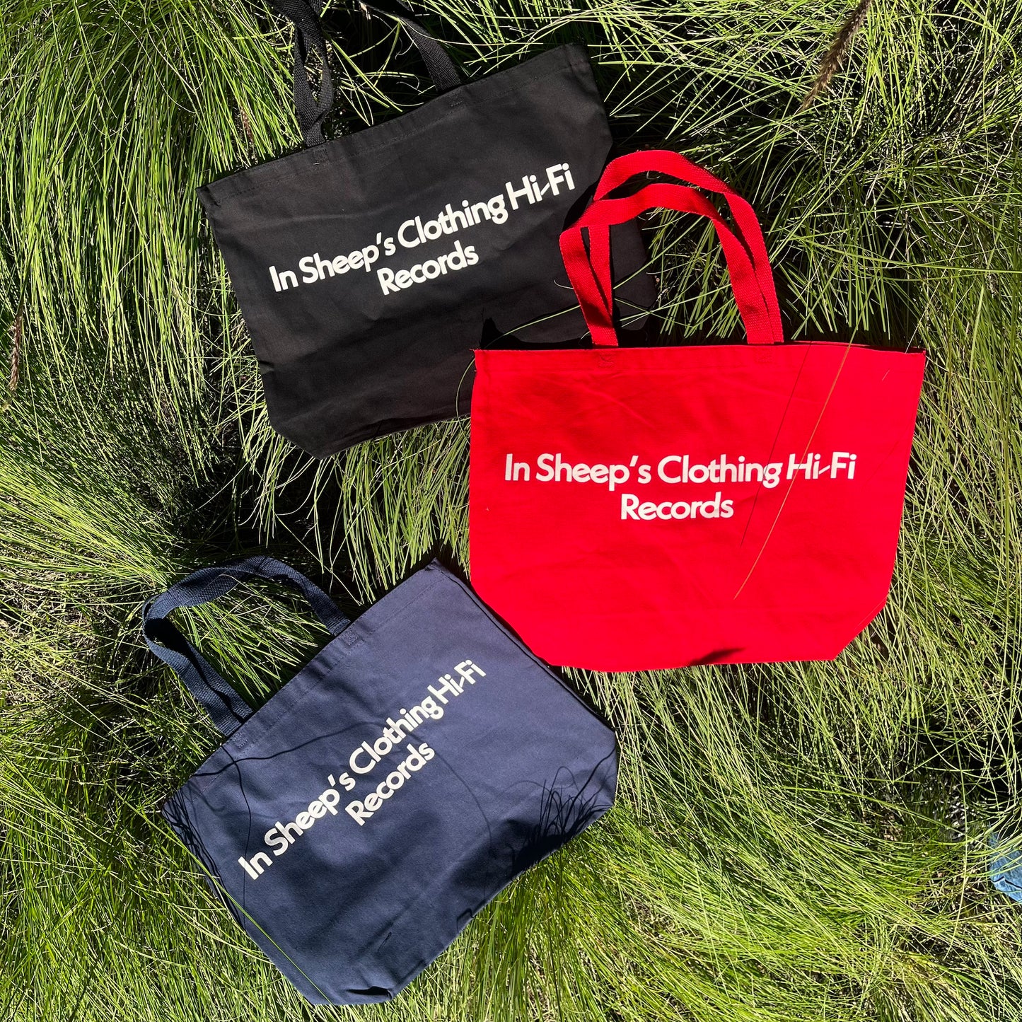 In Sheep's Clothing - Records Logo Tote