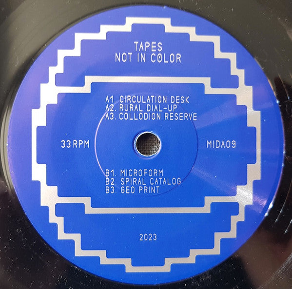 Tapes ‎– Not In Color 7"