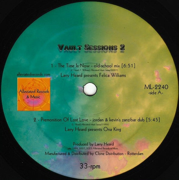 Larry Heard – Vault Sessions 2 12"