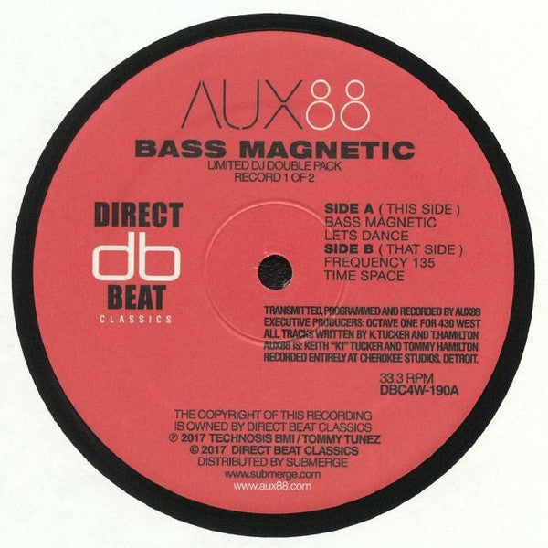 Aux88 ‎– Bass Magnetic 2LP