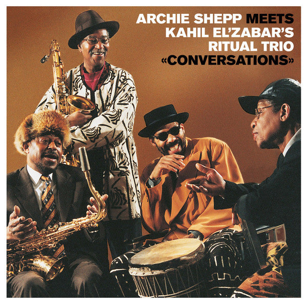 Archie Shepp Meets Kahil El'Zabar's Ritual Trio – Conversations 2LP