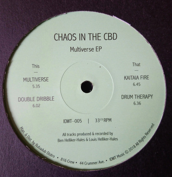 Chaos In The CBD – Multiverse EP 12"