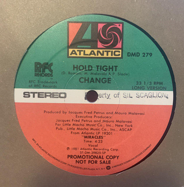 Change – Hold Tight 12"