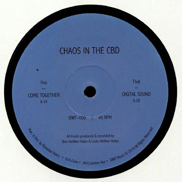 Chaos In The CBD – Come Together 12"