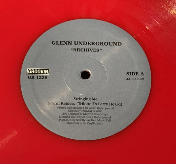 Glenn Underground – Archives 12"