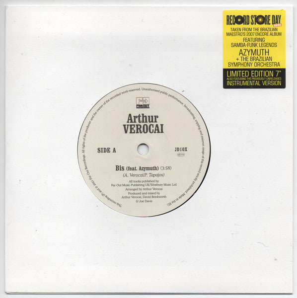 Arthur Verocai ‎– Bis 7"