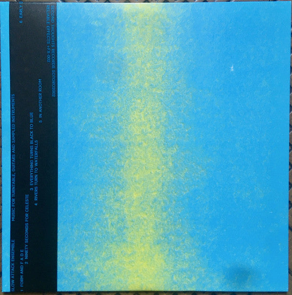 Slow Attack Ensemble – Music For Turntable, Guitars and Sampled Instruments (Special Edition) LP