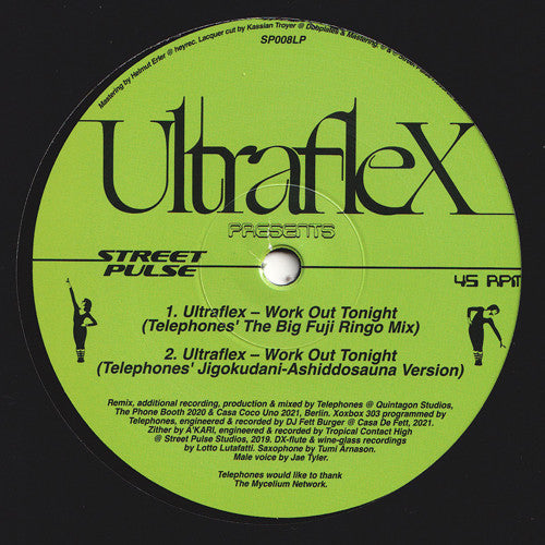 Ultraflex – Work Out Tonight / Secret Lover 12"