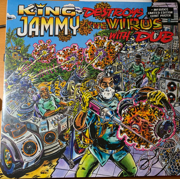 King Jammy – Destroys The Virus With Dub LP