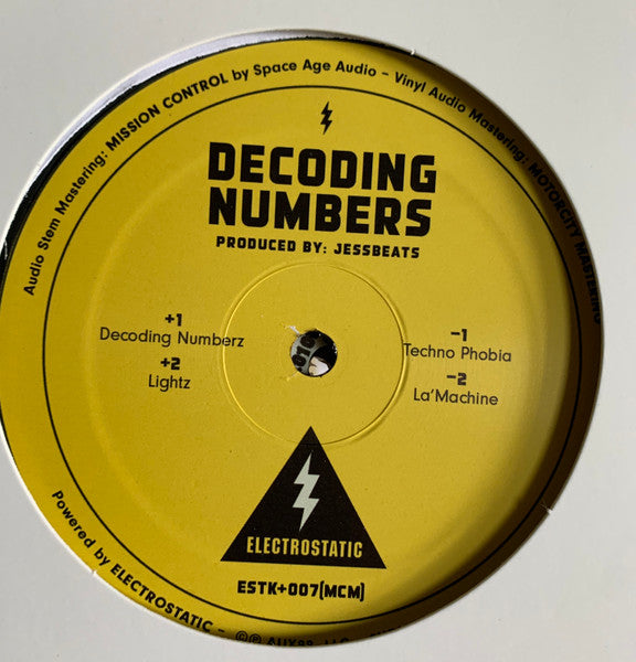 Jessbeats – Decoding Numbers 12"