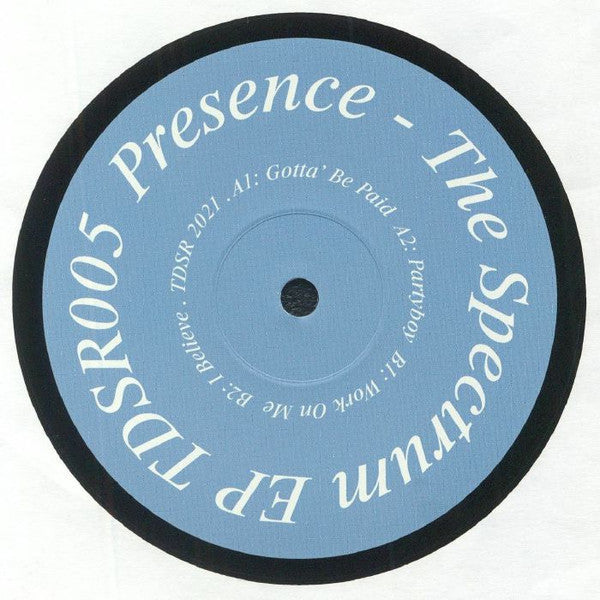 Presence – The Spectrum EP 12"