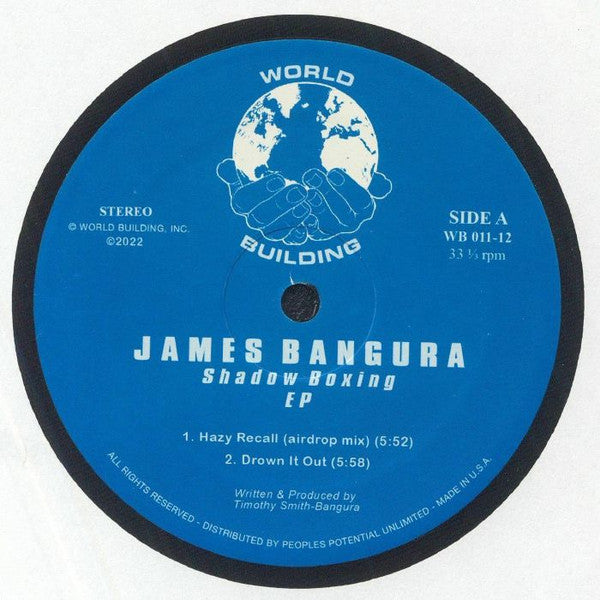 James Bangura – Shadow Boxing EP 12"