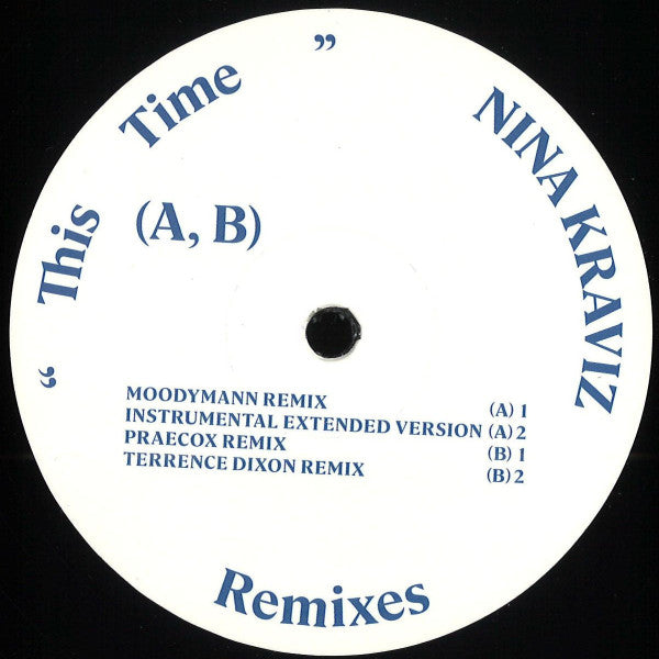 Nina Kraviz – This Time - Remixes 2 12"