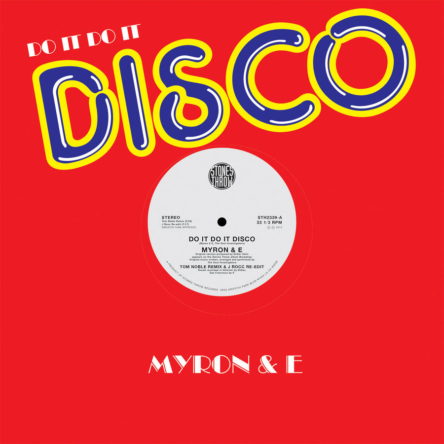 Myron & E – Do It Do It Disco 12"