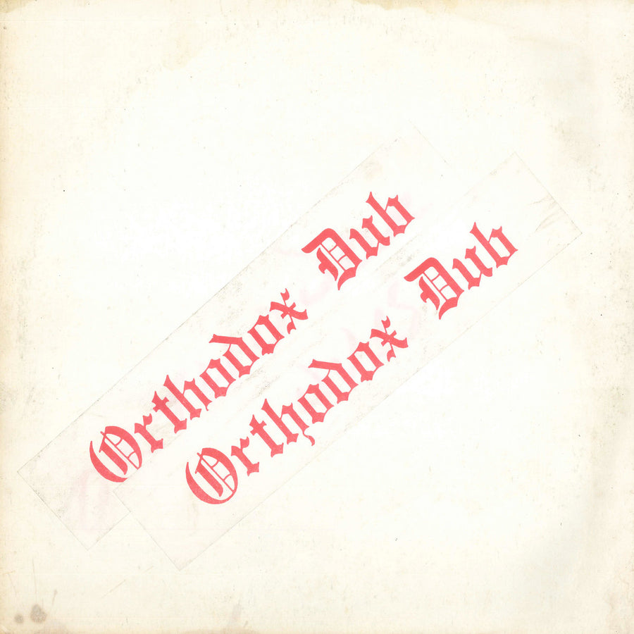 Errol Brown ‎– Orthodox Dub LP