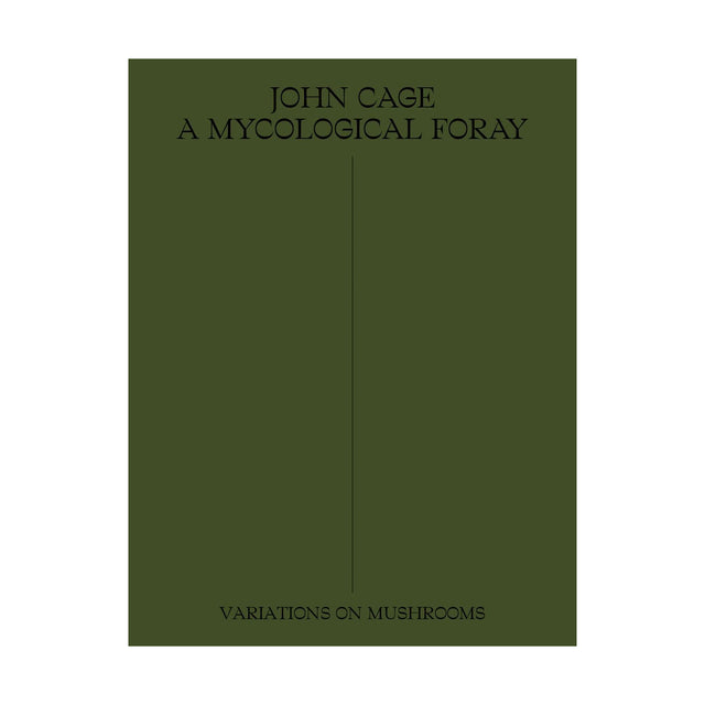 John Cage - A Mycological Foray BOOK