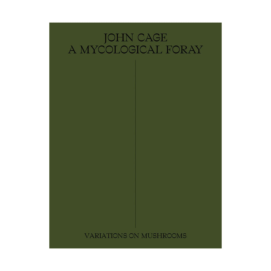 John Cage - A Mycological Foray BOOK